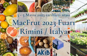MacFrut 2023 / Milli Katılım Fuarı (Milli Katılım İptal Edilmiştir.)